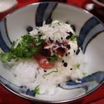 草喰 なかひがし - ミラノ風なご飯です(笑)