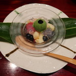 草喰 なかひがし - デザートは目玉の親父(笑)