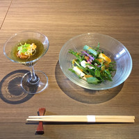 恵比寿 しげ田 - 五島うどんランチコース1,944円、先付・前菜