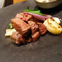 グリル ア ターブル - ランプステーキ。超柔らかくて旨い☆