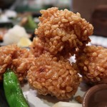 Sandaime Uoshin - 国産若鶏塩麹唐揚げ680円