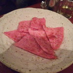 正泰苑 - 要予約の上ロースでございます