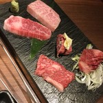 焼肉K - ５種盛り合わせ