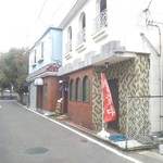 手打ちラーメン 森清 - 判りにくい場所にあり営業時間外は存在すら確認出来ません。