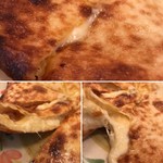 中からチーズがトロり