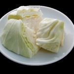 Grilled cabbage