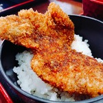 越前そばの里 - セットのプチソースカツ丼