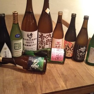 厳選仕入れの日本酒