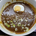 牛すじカレー 小さなカレー家 - カレーつけうどん冷