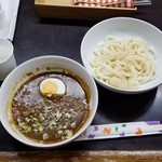 牛すじカレー 小さなカレー家 - カレーつけうどん冷