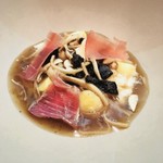 セルサルサーレ - 香茸と生ハム 栗のパルミジャーノチーズ・リゾット