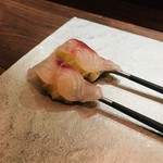 セルサルサーレ - 天然真鯛の冷製カッペリーニ