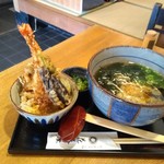 Hanamakiya - 天丼セット・1630円