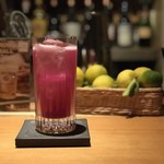やさいのShot BAR あぐりこ - （別日）茄子のカクテル。