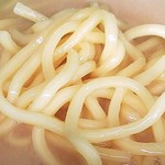 くいしんぼう - 麺は弾力がありました。