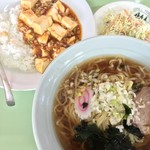 Shinyuu Ramen - マーボ飯セット