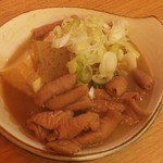 立呑み 晩杯屋 - 煮込み１３０円