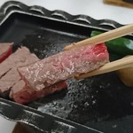 日本の宿 古窯 - 牛ステーキ