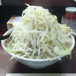 みずく - みずくラーメン トッピング全部 野菜マシマシ