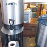 石窯パン工房サンメリー - セルフサービスの、無料コーヒー