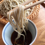 まん作 - つゆを少し付けて…♡ 薬味はまだよ、ズル〜っとね
      (๑´ڡ`๑)♡