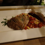 Il Lupino Trattoria & Wine Bar - アヒ（ﾏｸﾞﾛ）のステーキみたいな？