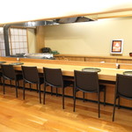 瞬 - 店内カウンタ