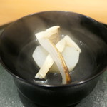 瞬 - 岡山の松茸と蕪のおわん