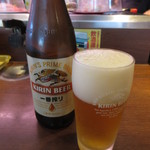 寿司みなと - 瓶ビール 580円