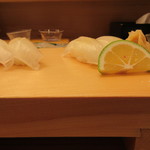 味処 大丸 - 活きイカを握って貰った日