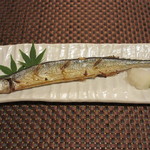 味処 大丸 - さんまの塩焼 750円