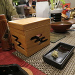 星の庵 風の色 - 炭仕込み箱の焼き海苔 500円(2018年10月)