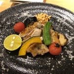 阿波尾鶏。カラフル～。