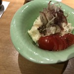 旬魚菜まこと - クリームチーズと茗荷のポテサラ