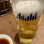 Horumon Yakiniku Umauma - 生ビール
