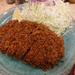 とんかつ檍 - 2018年10月 リブロースかつ定食　2800円