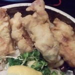 讃岐うどん白庵 - とり天ぶっかけ （￥800）