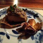 中島町倶楽部 - 鰆に茄子？、揚げ栗