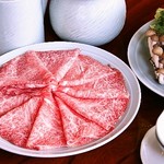 北海道料理蟹専門店 たらば屋 - 霜降り黒毛和牛しゃぶしゃぶ