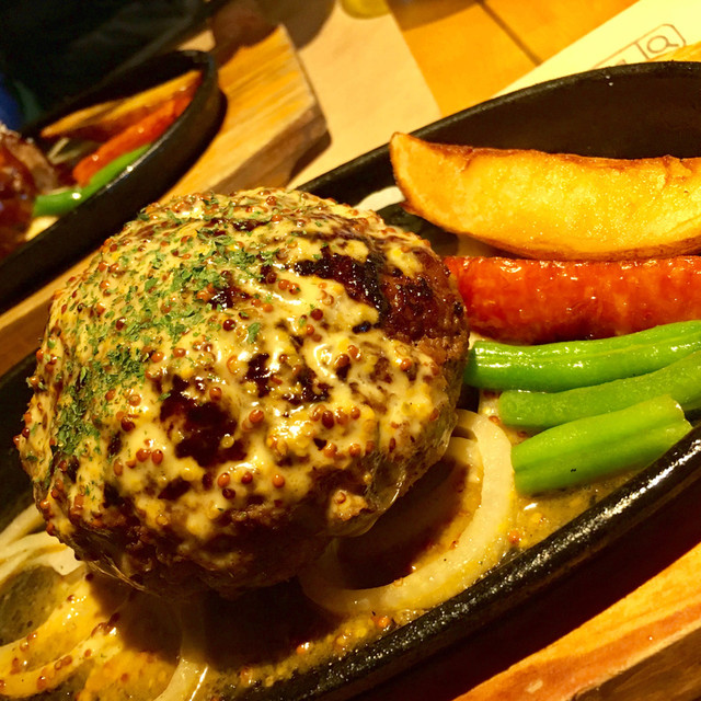 手捏ねブロカンバーグステーキセット By Mbmb ブロカント Brocante 札幌 ｊｒ ステーキ 食べログ