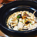露石 - 土鍋松茸ご飯
      