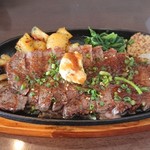 キッチン ポテ - 牛ロースステーキ