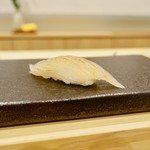 あま木 - ［2018/10］寿司② きすの昆布締めの握り