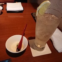 生粋 - レモンサワー&お通し