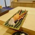 あま木 - ［2018/10］これがこしおりえびです。