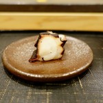 あま木 - ［2018/10］酒肴① 日間賀島産たこの桜煮 塩