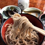 七兵衛そば - そばアップ