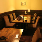 500円飲み放題 しゅり食堂 - テーブル席。１２名まで可。宴会自信あり！まかせなさい！！