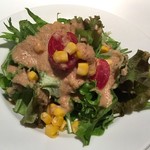 カンピオーネ - ランチに付けられる100円サラダ