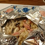 ステーキ家シーエスグリル - 1810茸のホイル包み焼き